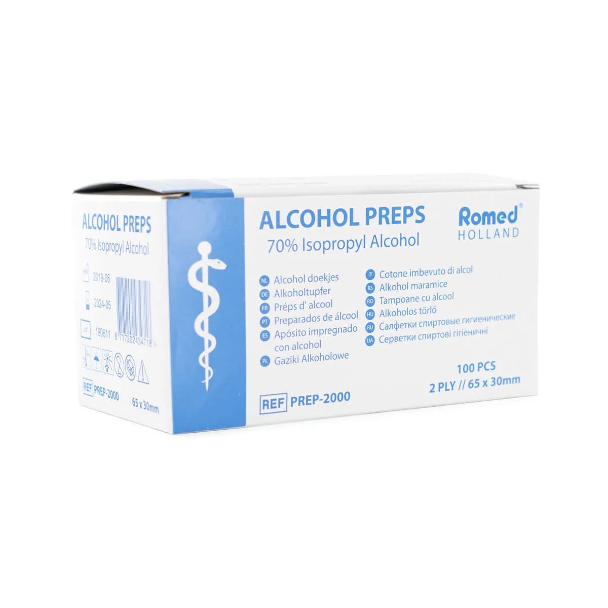 Alkoholové čisticí ubrousky