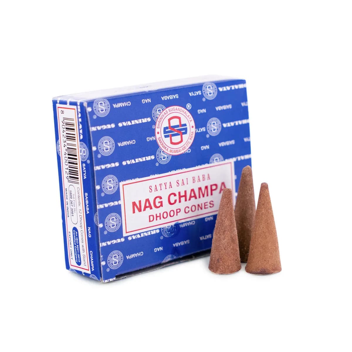 Vonné kužely Sai Baba Nag Champa Dhoop