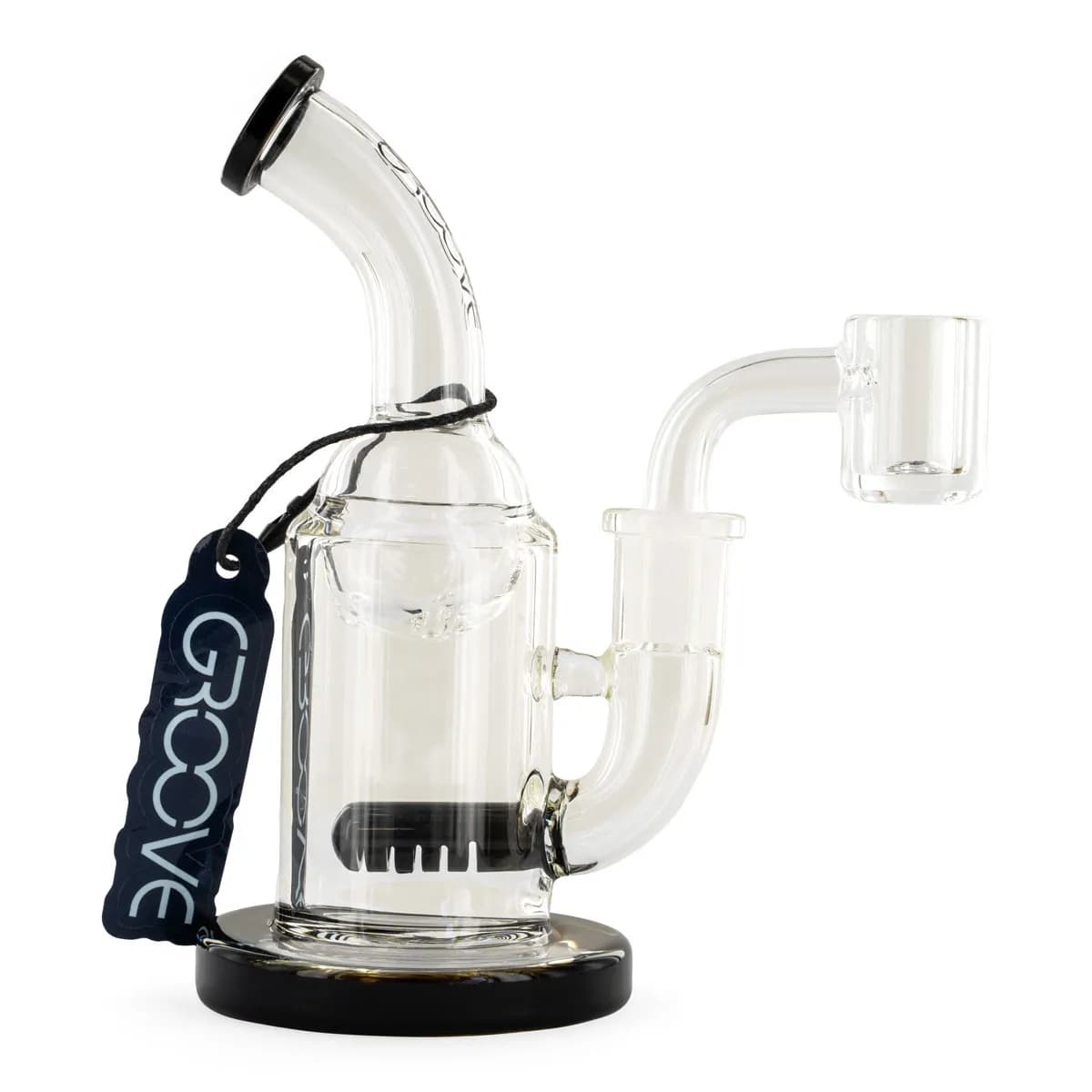 Groove Micro Tube Glass Rig - skleněný dab rig