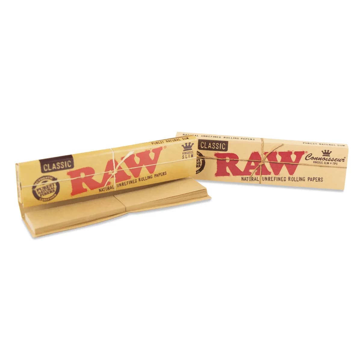 RAW Connoisseur papírky King Size + filtry