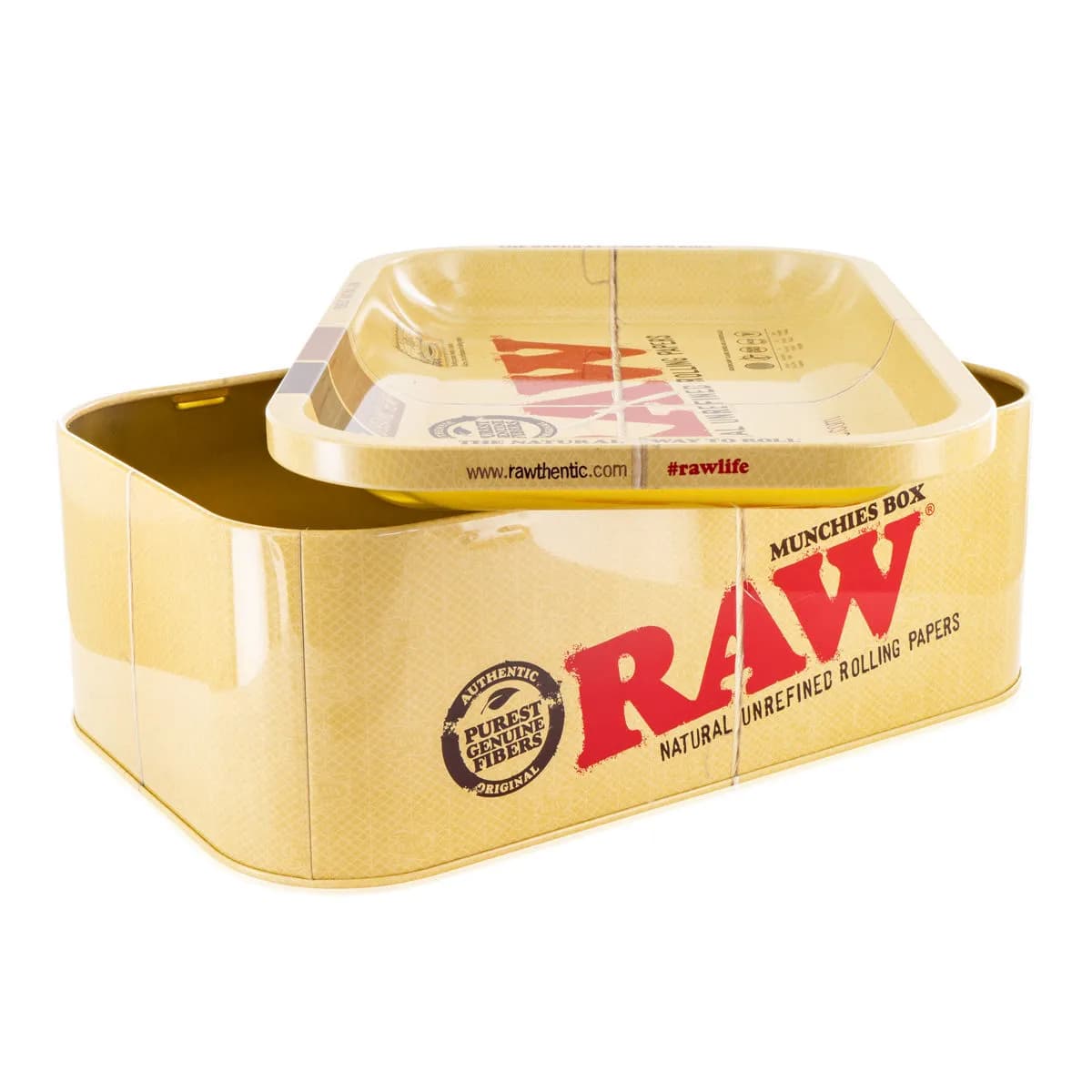 RAW Munchies Box – úložná krabička s rolovacím podnosem