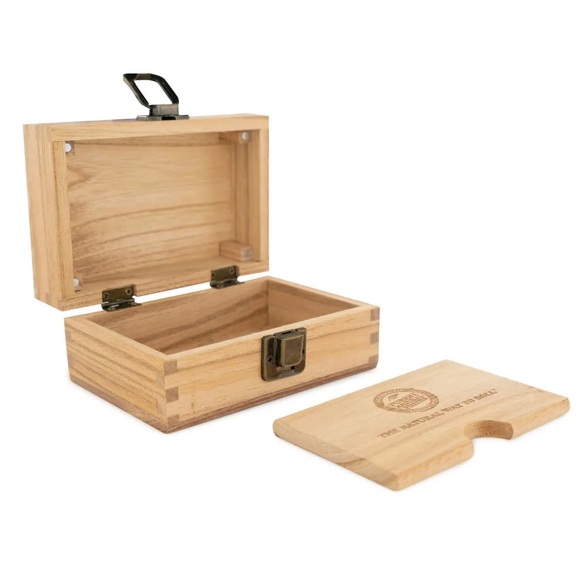 RAW Dřevěný Stash Box na bylinky