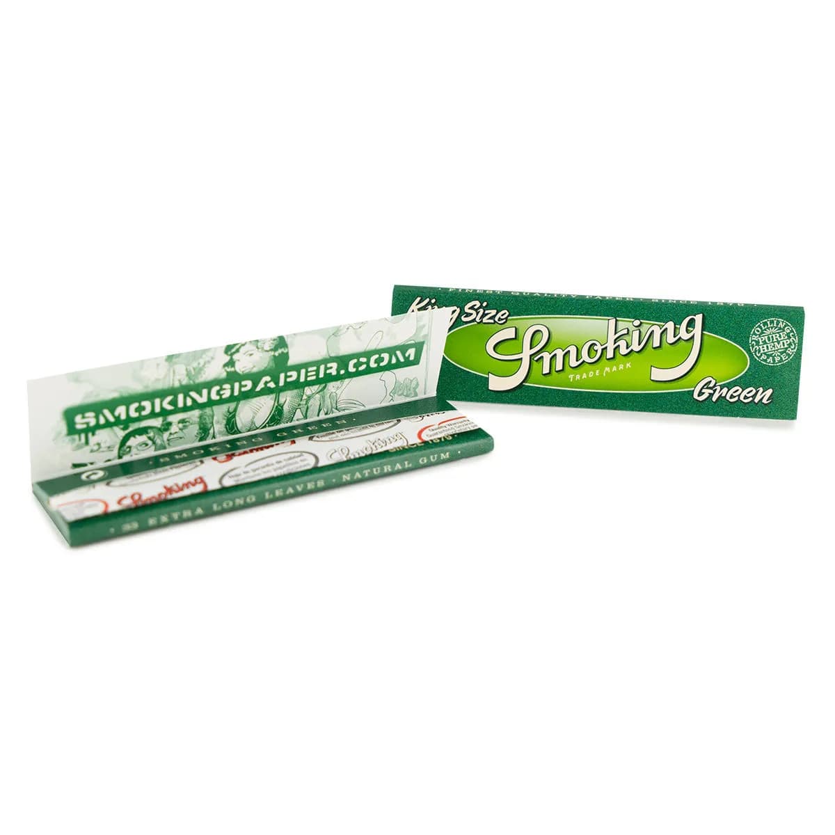 Smoking Green King Size papírky