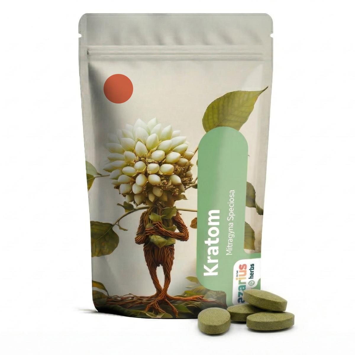 Kratomové tablety Azarius (12 mg)