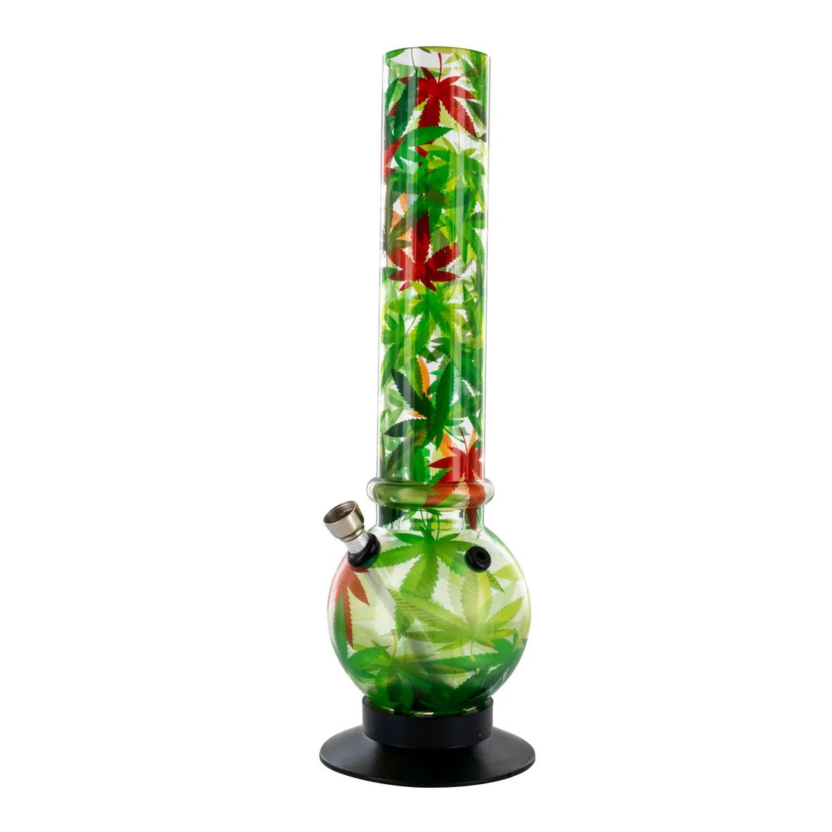 Akrylový bong Leaves