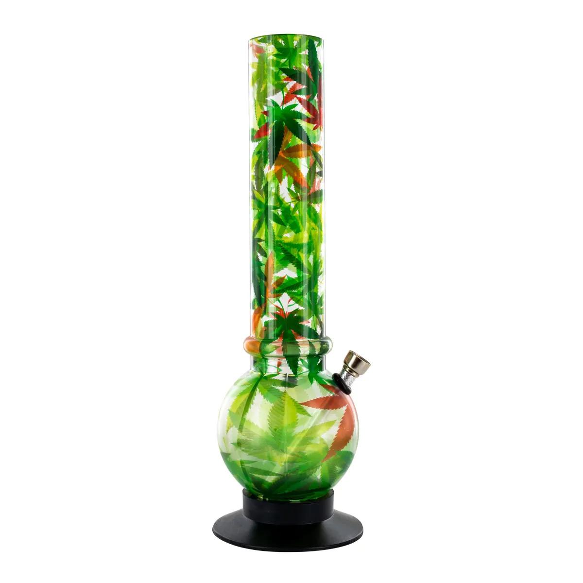 Akrylový bong Leaves