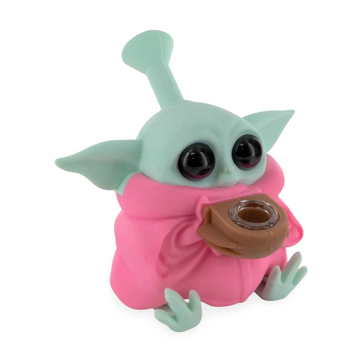 Silikonový bong Alien