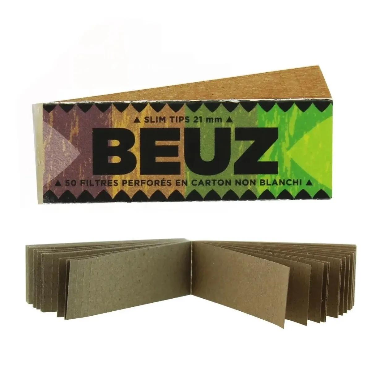 BEUZ Brown Tips – nebělené filtry
