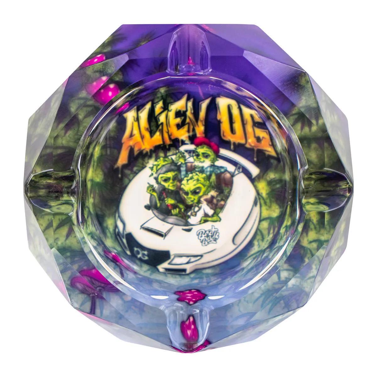 Best Buds Crystal Ashtray