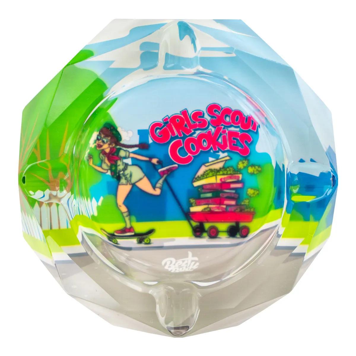 Best Buds Crystal Ashtray