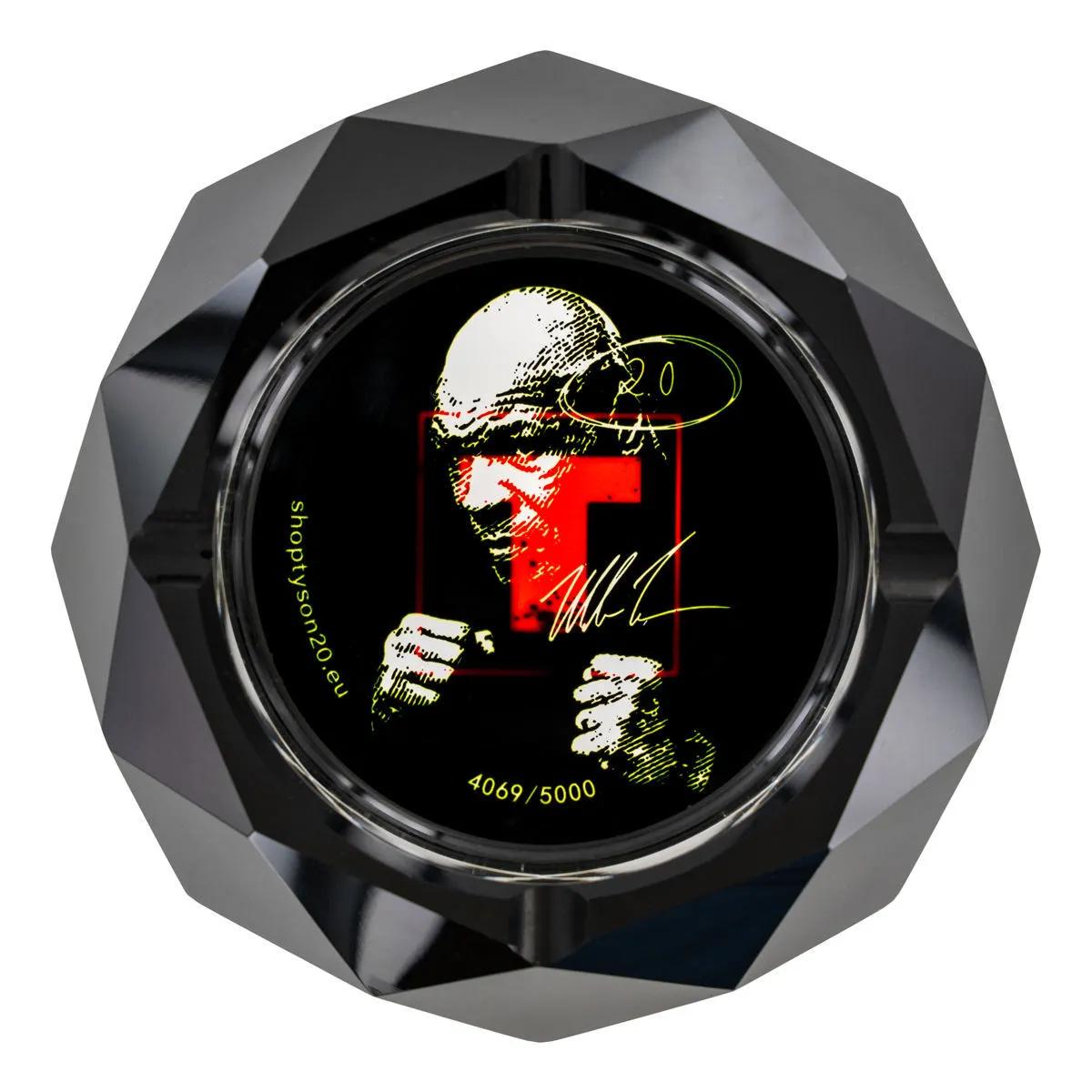 Popelník Diamond Cut černý