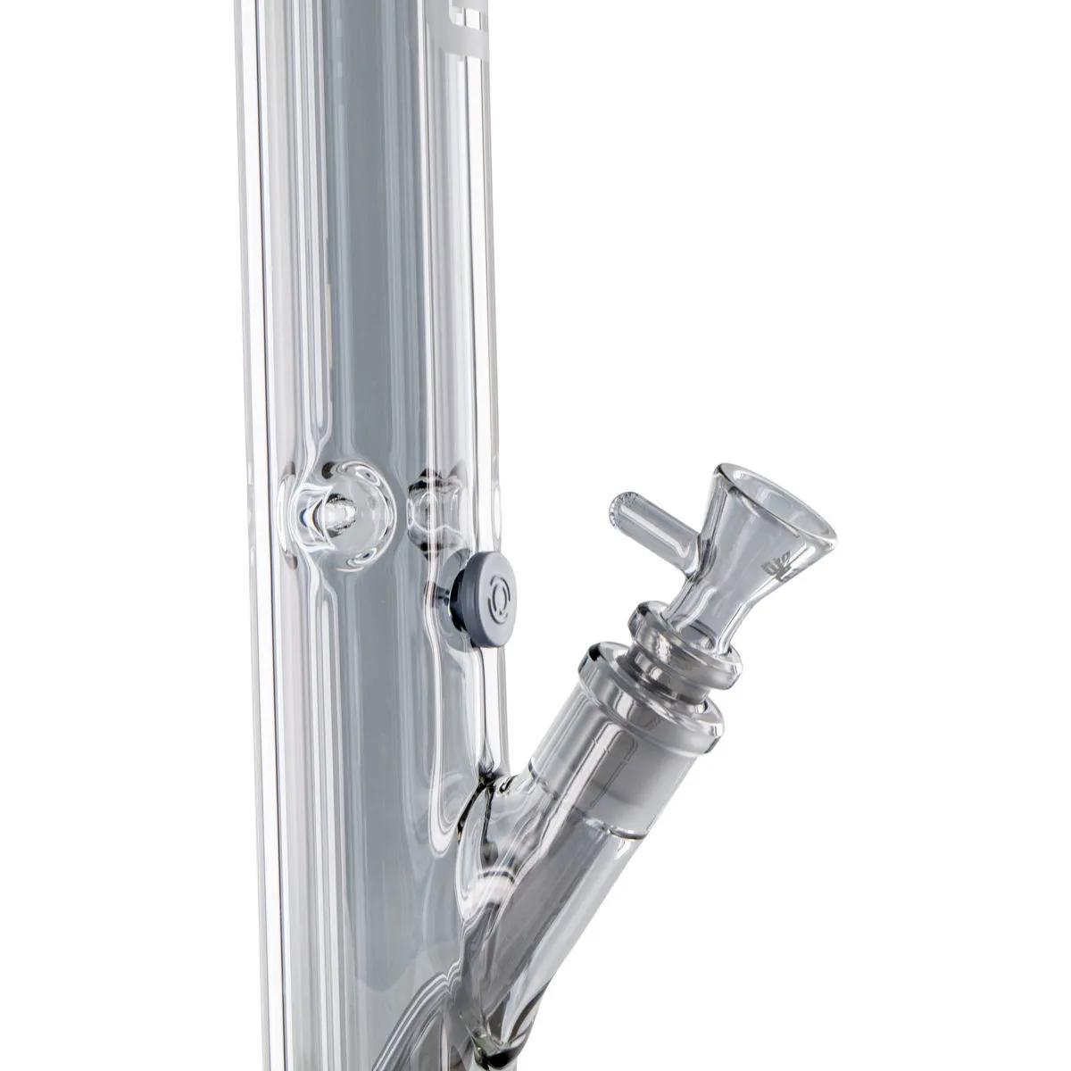 Skleněný ledový bong Gear Metallic
