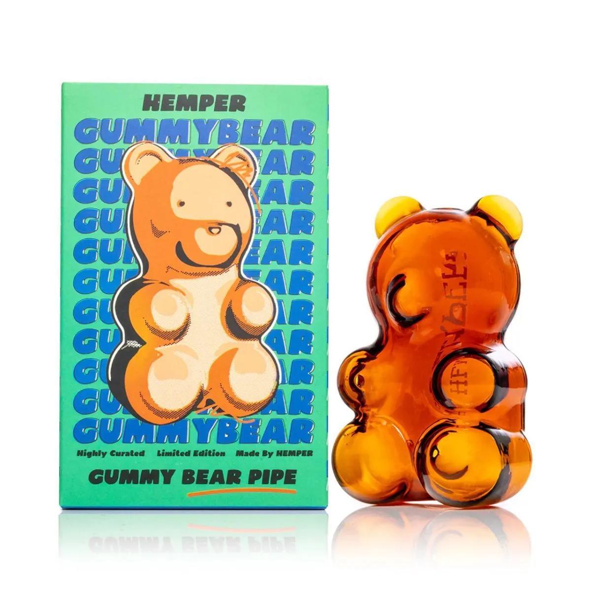 Skleněná dýmka Gummy Bear