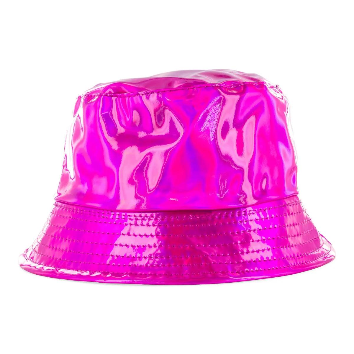 Holografický bucket klobouk