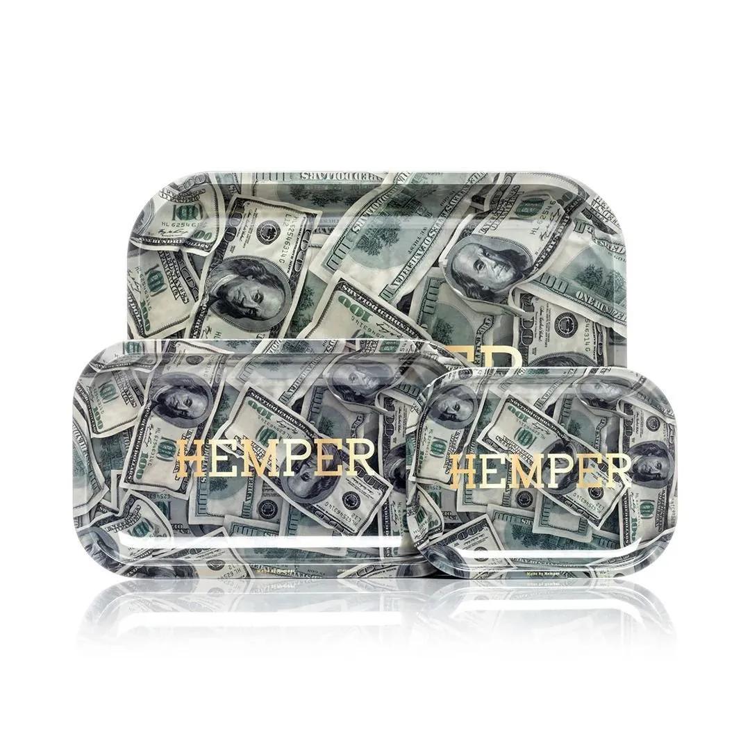 Rolling tray Hemper "It's Money"