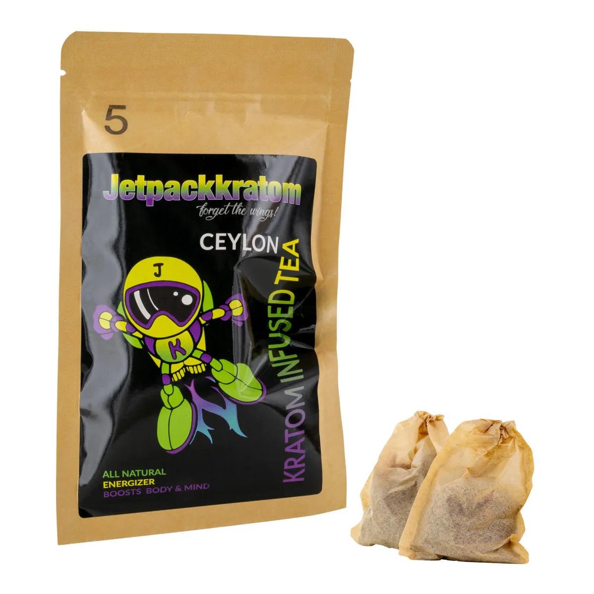 Jetpackkratom Ceylon Tea - kratomový čaj