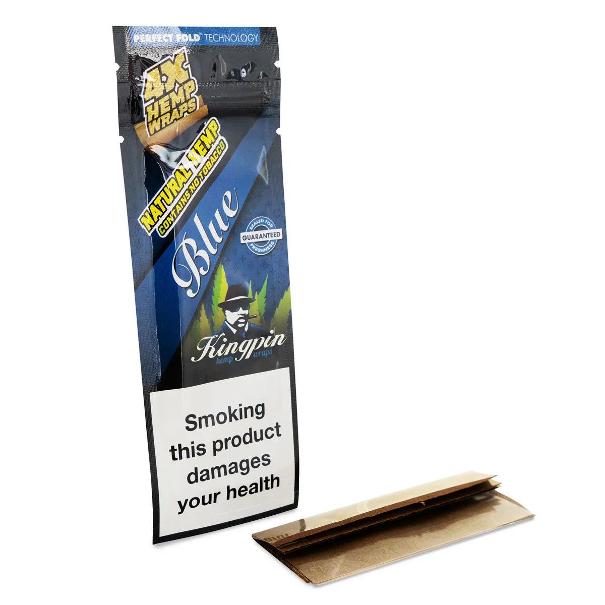Kingpin Hemp Wraps – konopné blunt plátky