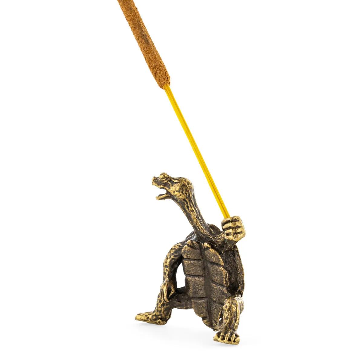 Stojánek na vonné tyčinky Kung-Fu želva