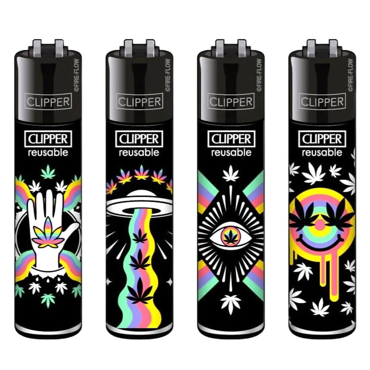 Zapalovač Clipper 420 Rainbow