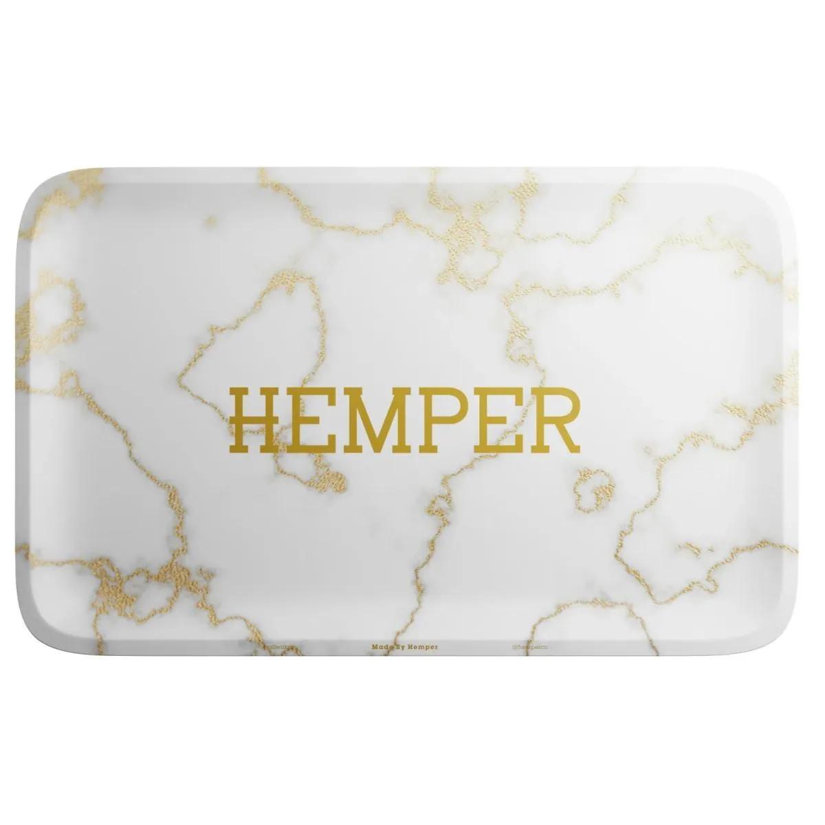 Podložka na balení Luxe Marble bílá