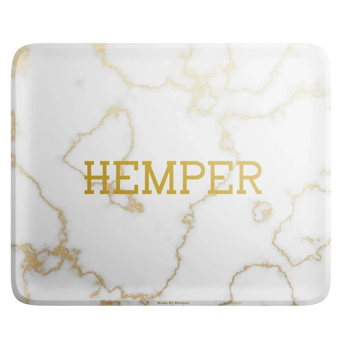 Podložka na balení Luxe Marble bílá