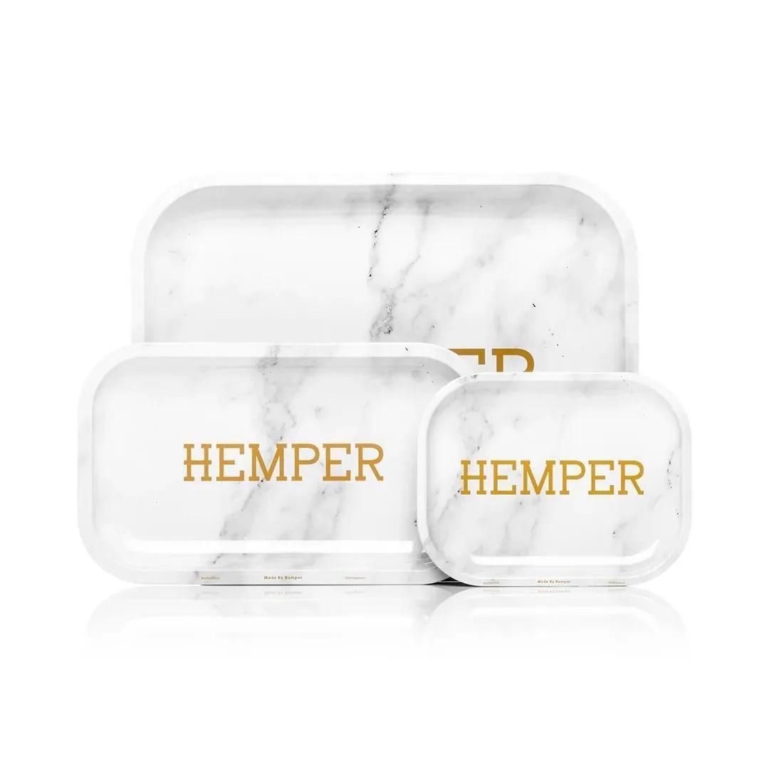 Hemper Luxe White Marble balicí podložka