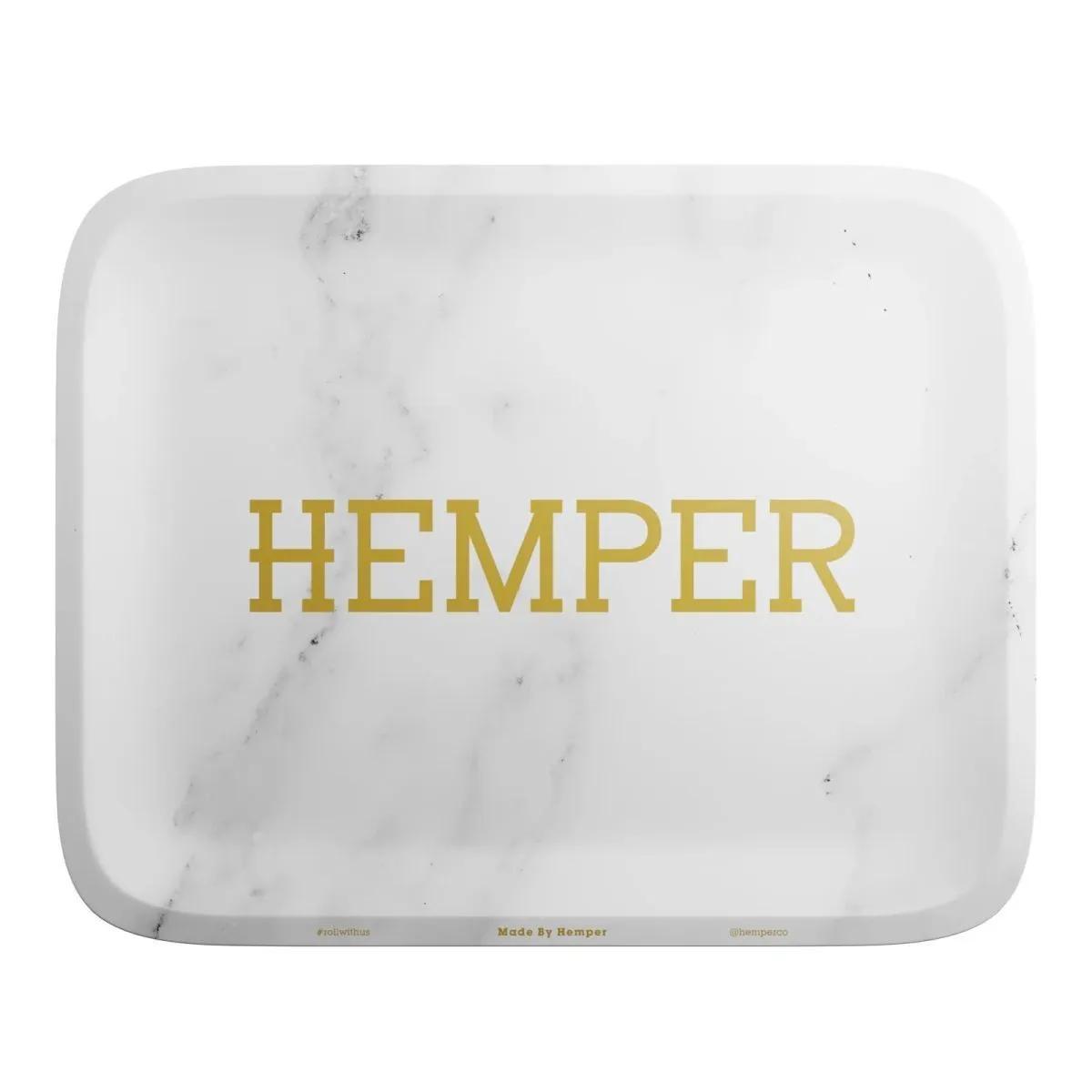 Hemper Luxe White Marble balicí podložka