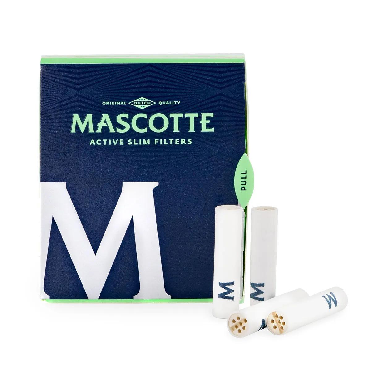 Mascotte Active Slim aktivní uhlíkové filtry (balení 34 ks)