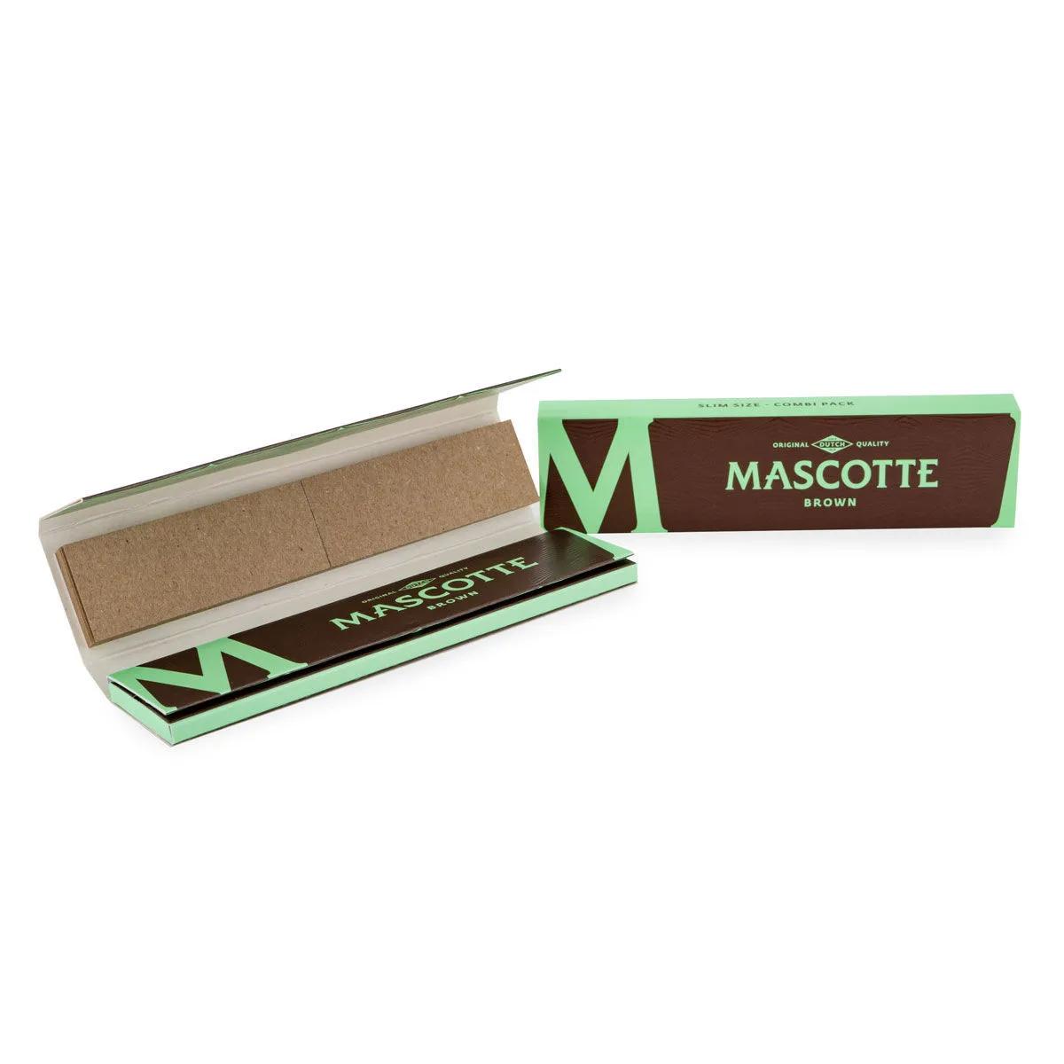 Mascotte Brown Combi Slim Size papírky + filtříky