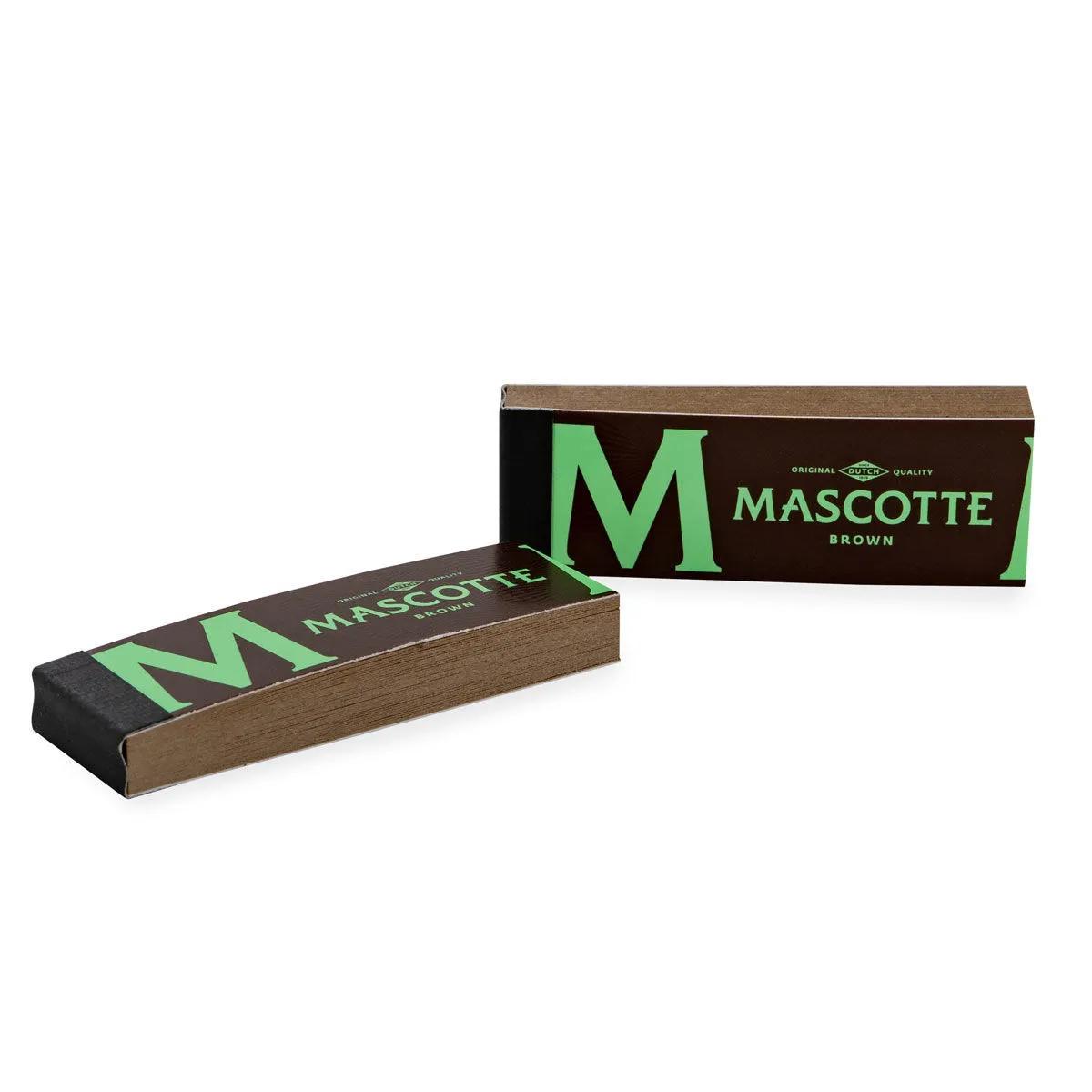 Mascotte Brown Tips – nebělené filtry