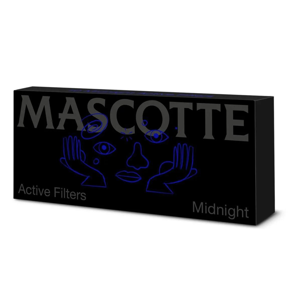 Mascotte Midnight Active Slim filtry s aktivním uhlím