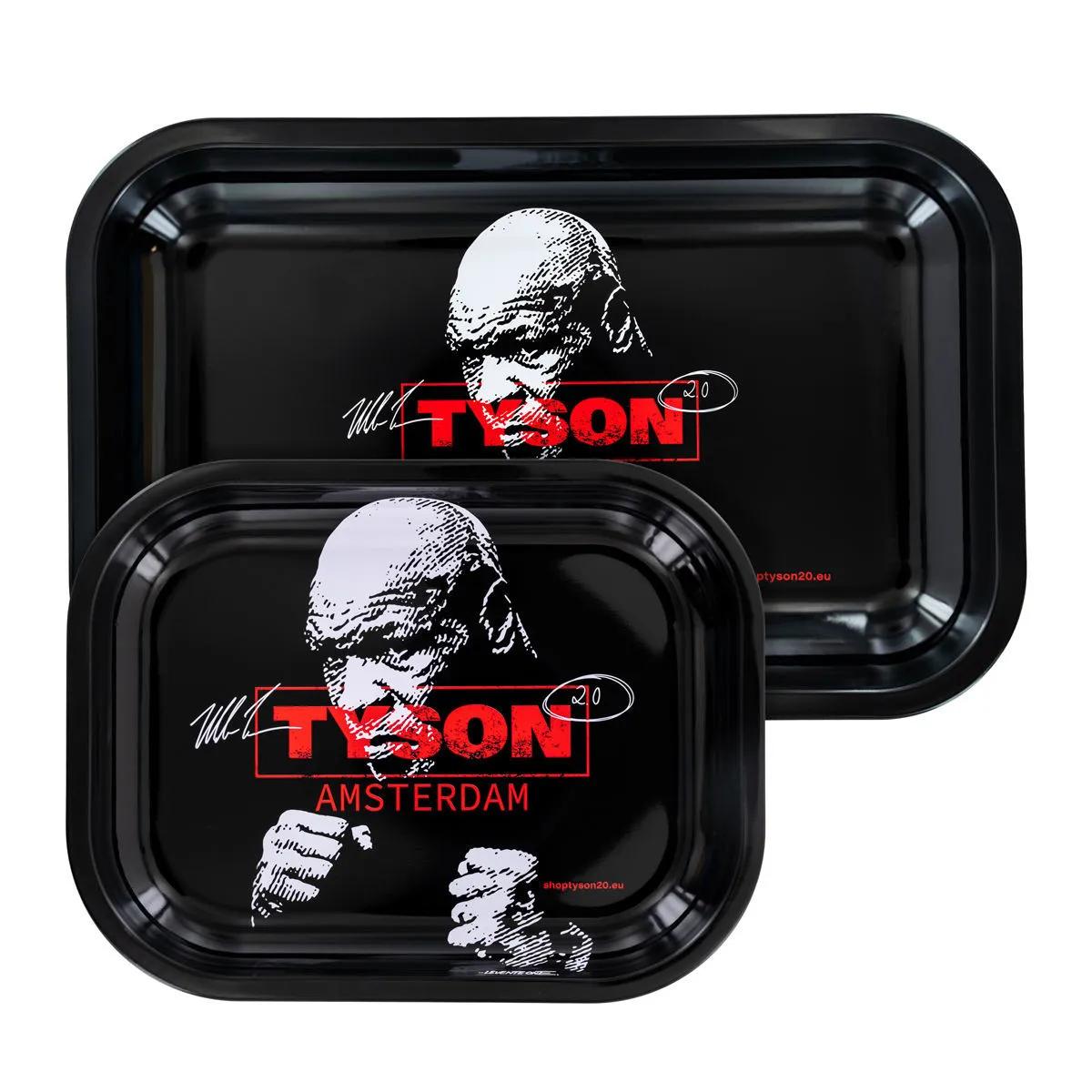 Tyson 2.0 Metal Rolling Tray Black "Boxing Mike"