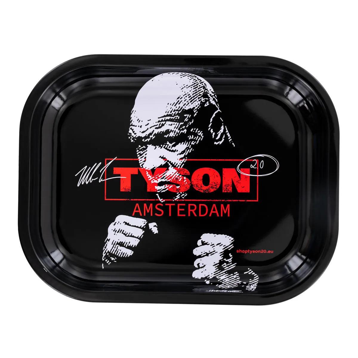 Tyson 2.0 Metal Rolling Tray Black "Boxing Mike"