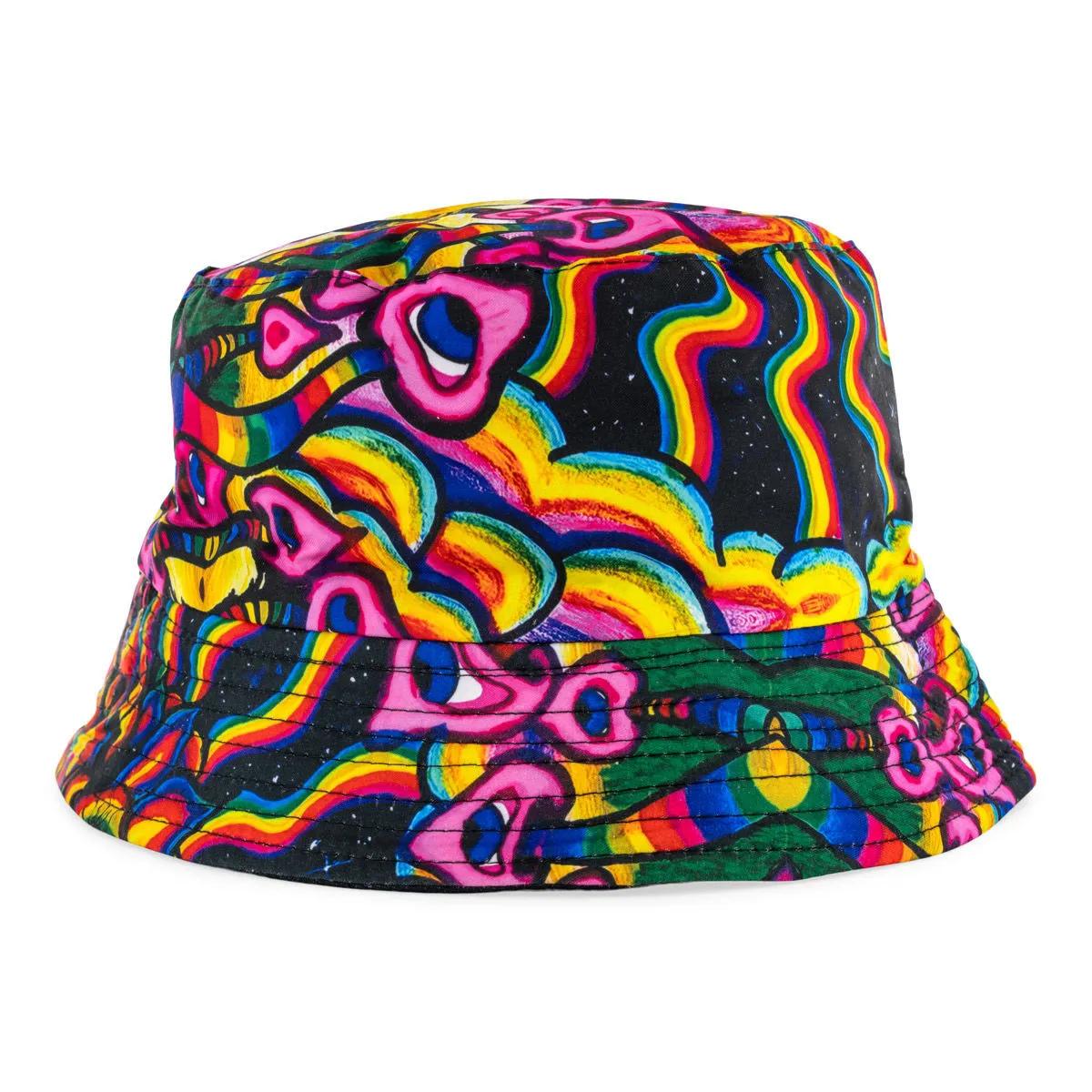 Klobouk Bucket s houbami