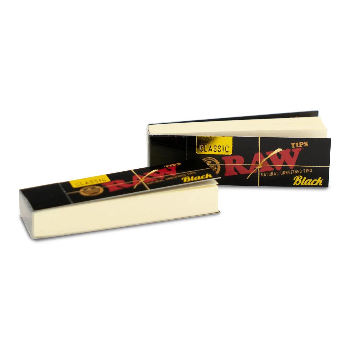 RAW Black filtříky do cigaret