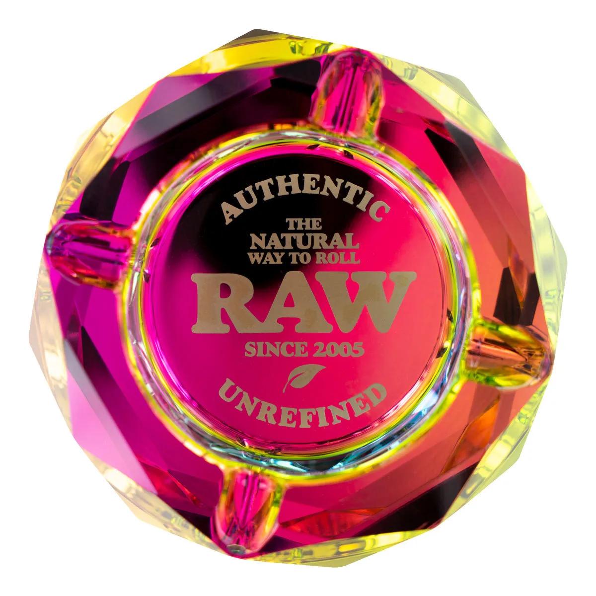 RAW skleněný popelník