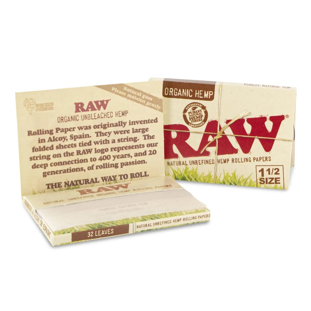 RAW Hemp papírky 1½