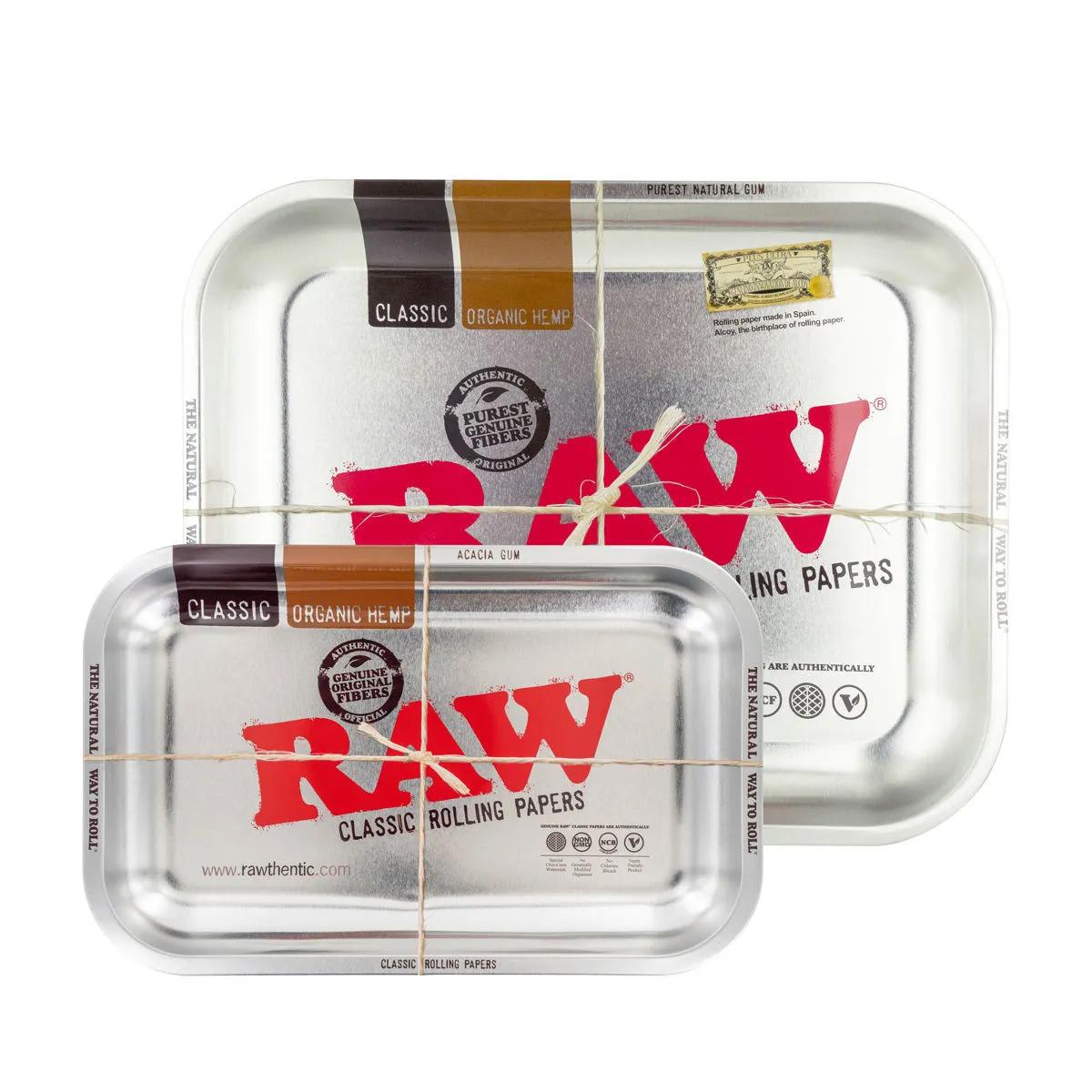 RAW Rolling Tray Silver - podložka na balení