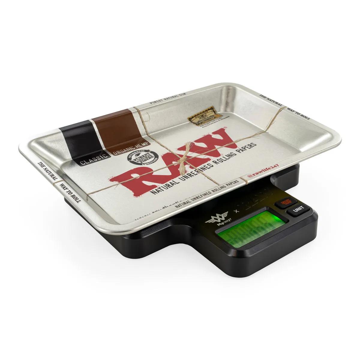 RAW x MY WEIGH váha s podnosem | 1000 × 0,01 g