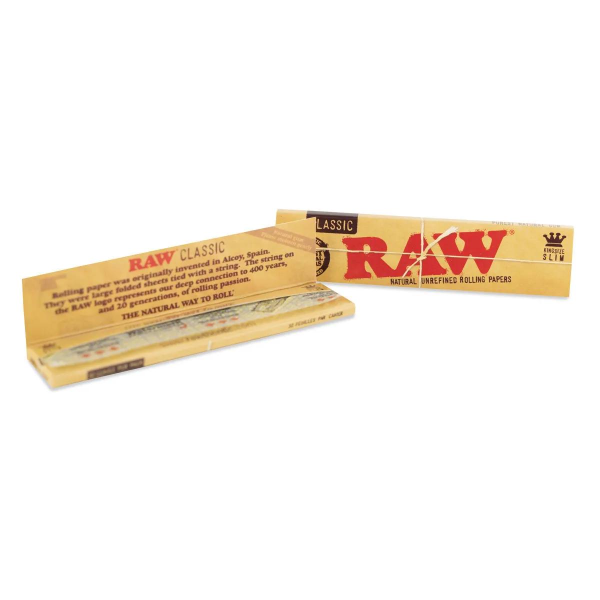 Papírky RAW King Size Slim