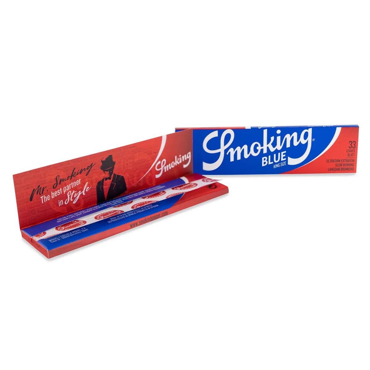 Smoking Blue King Size papírky