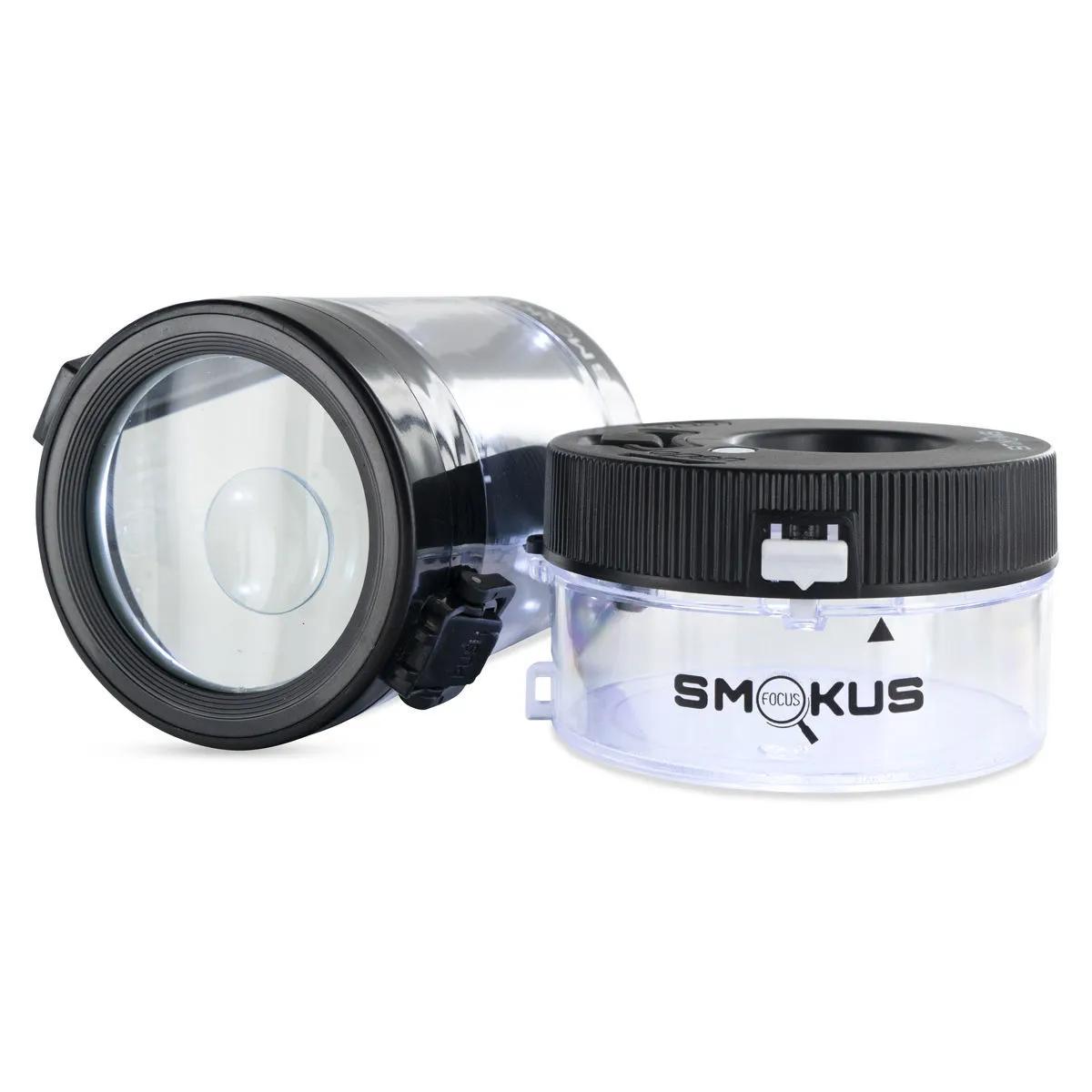 Smokus Focus Display Jar s LED osvětlením