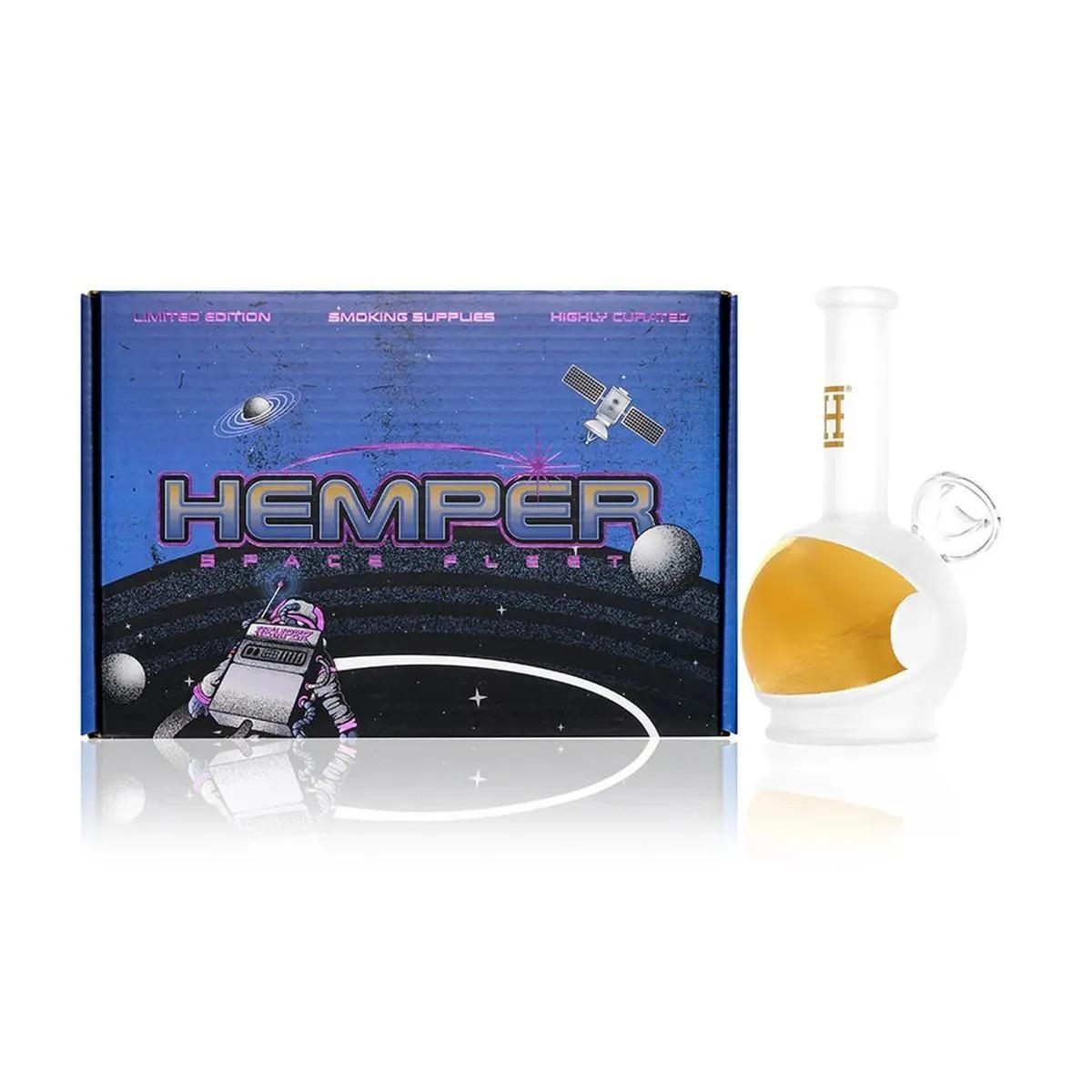 Skleněný bong Space Fleet – astronautská helma Hemper