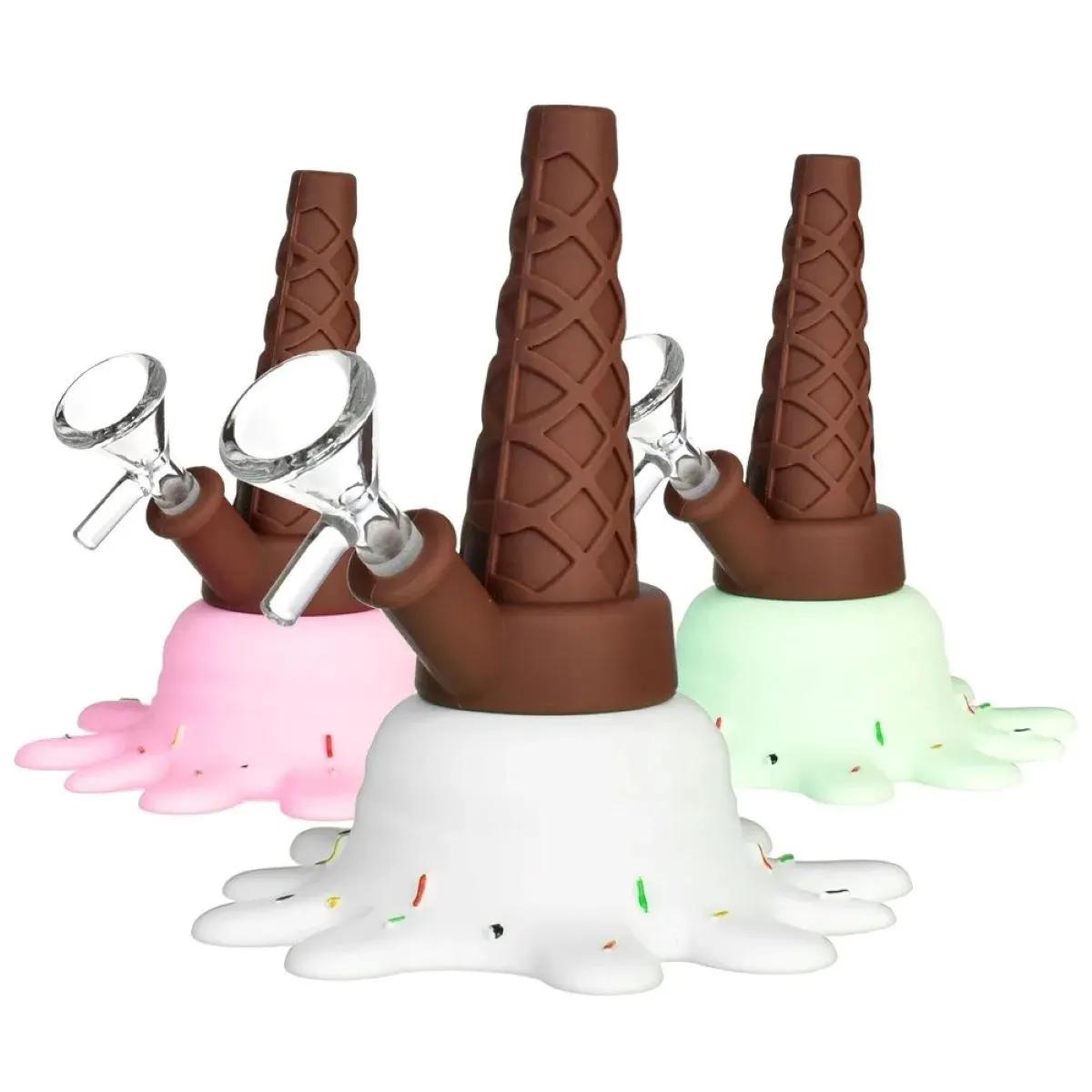 Silikonový bong Splat Ice Cream