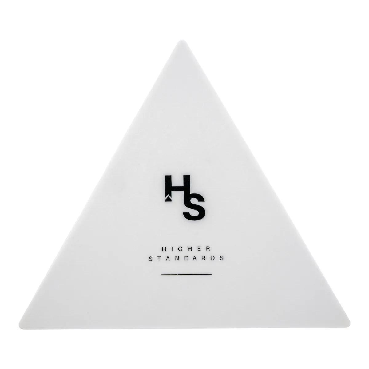 Higher Standards Triangle Concentrate Mat White – silikonová podložka