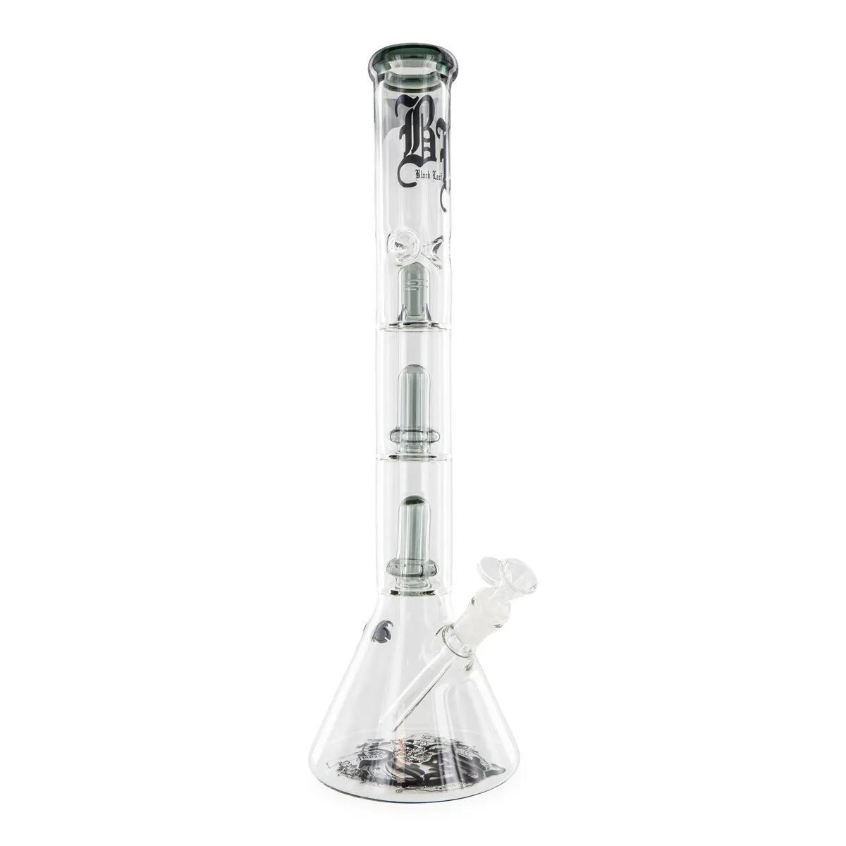 Bong Black Leaf se třemi perkolátory