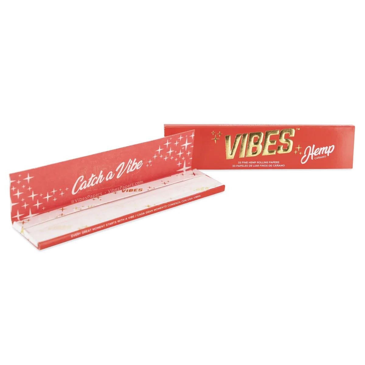 Vibes konopné papírky King Size Slim