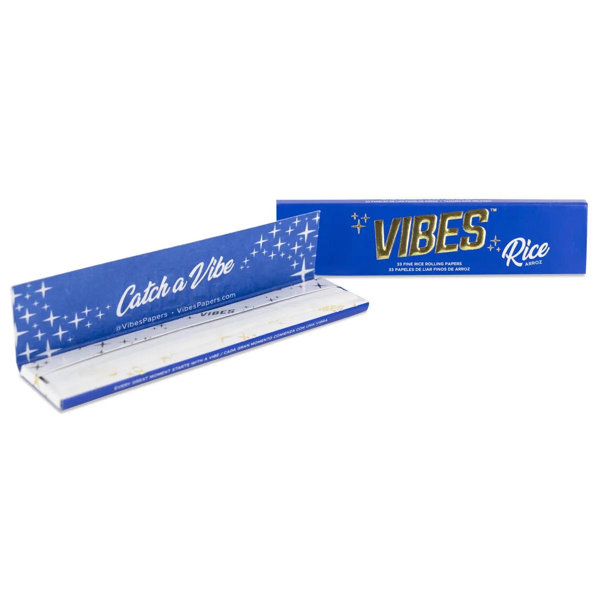 Vibes rýžové papírky King Size Slim