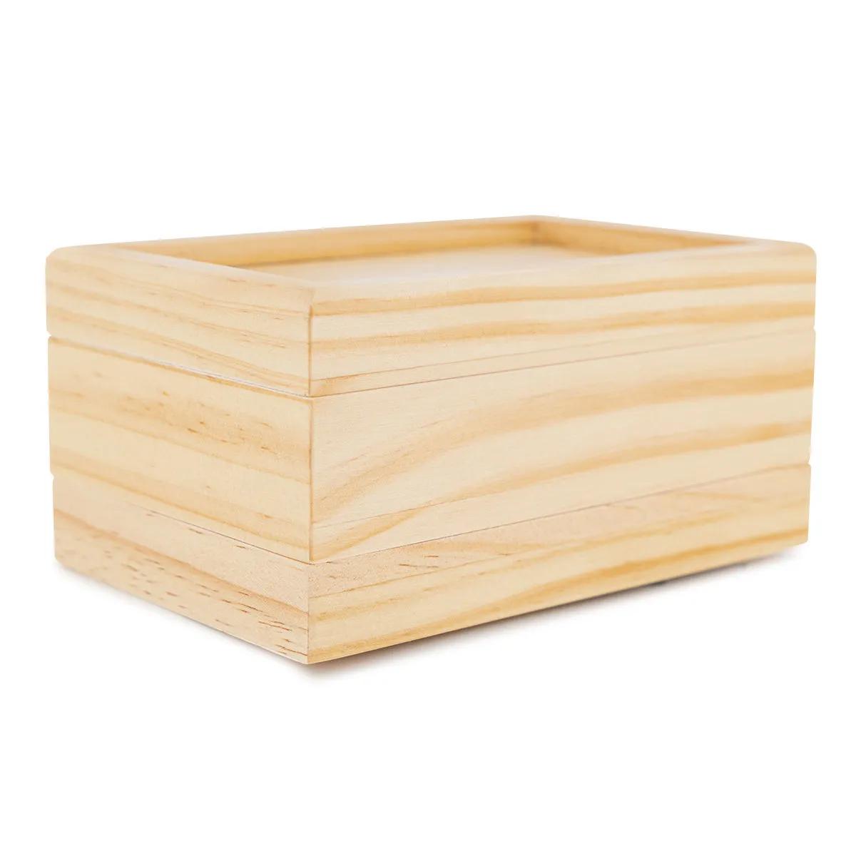 Dřevěný sítkový box