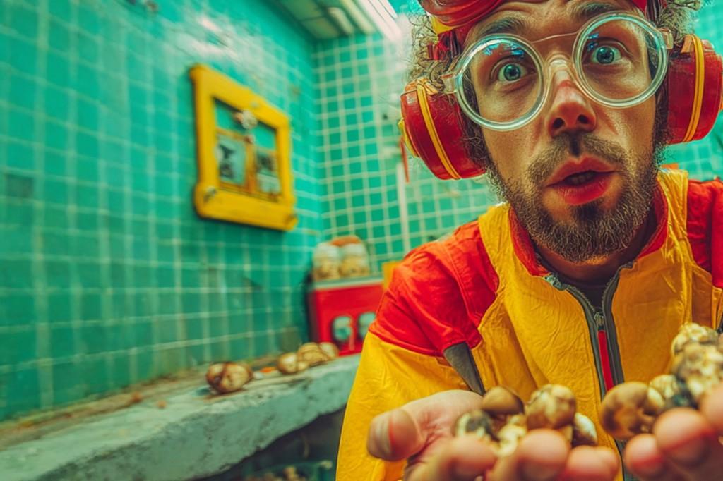 Magic mushrooms a lanýže